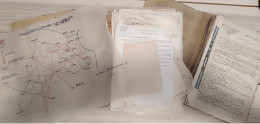 Militaria - Lot De Documents De L'armée Belge - Rapport Sur Degrelle - Guerre 40-45  - 7e Infanterie Division Transports - 1939-45