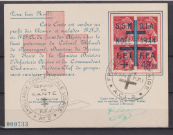 Libération De Briançon Carte De Noel 1944 TB - Liberation