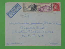 DP 21 FRANCE  LETTRE   1937 STE MARIE A SAIGON INDOCHINE ++AFF. INTERESSANT+ - Covers & Documents