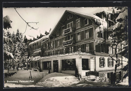AK Beatenberg, Parkhotel Post Im Winter  - Beatenberg