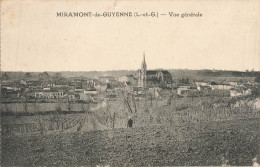 MIRAMONT DE GUYENNE : VUE GENERALE - Autres & Non Classés