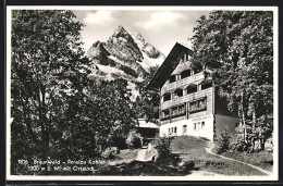 AK Braunwald, Pension Kohler Mit Ortstock  - Braunwald