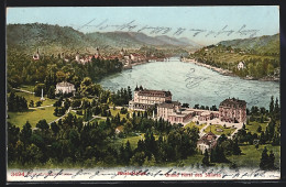 AK Rheinfelden, Panorama Mit Grand Hotel Des Salines  - Rheinfelden