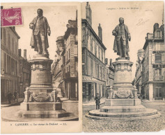 Langres  Statues De Diderot - Langres