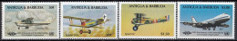 ANTIGUA AND BARBUDA 861-864,unused - Avions