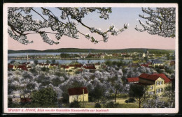 AK Werder A. H., Blick Vom Restaurant Bismarckhöhe Zur Inselstadt  - Werder