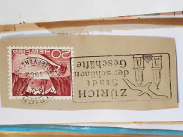 Grimsel Stausee Zürich Stadt Der Schönen Geschäfte - Used Stamps