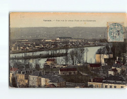 VERNON : Vue Sur Le Vieux Pont Et Les Casernes - état - Vernon