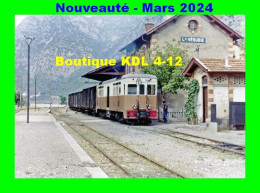 AL 929 -Train De Marchandises, Loco Brissonneau & Lotz BB 61 En Gare De LA VESUBIE Commune De LEVENS - Gares - Avec Trains