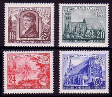 358-361 Frankfurt / Oder, Satz ** - Unused Stamps