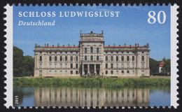 3123 Burgen Und Schlösser: Schloss Ludwigslust Nassklebend, Postfrisch ** - Neufs