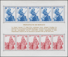 Monaco Block 28 Europaunion: Europäisches Jahr Der Musik 1985 ** / MNH  - Autres & Non Classés