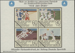Sporthilfe Sonderdruck II Breitensport Bogenschießen Dauerlauf 1982 - Sonstige & Ohne Zuordnung