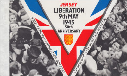 Jersey Markenheftchen 8, Befreiung: Liberation 9. May 1945, ** - Jersey