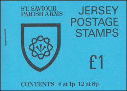 Jersey Markenheftchen 0-19, St. Savior Parish Arms, ** - Jersey