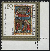 1346 Weihnachten ** FN1 - Unused Stamps