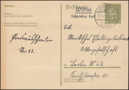 Landpost Wilkau / SCHWIEBUS LAND 12.4.33 Auf Postkarte Nach Berlin - Briefe U. Dokumente