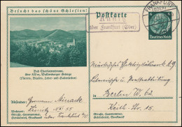 Landpost Kunitz über FRANKFURT (ODER) LAND 13.12.37 Auf Bildpostkarte - Covers & Documents