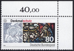 1291 Denkmalschutz ** Ecke O.r. - Unused Stamps