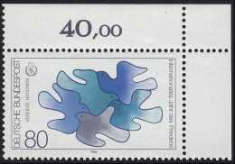 1286 Jahr Des Friedens ** Ecke O.r. - Unused Stamps