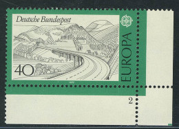 934 Europa 40 Pf Landschaften ** FN2 - Unused Stamps