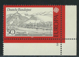 935 Europa 50 Pf Landschaften ** FN3 - Unused Stamps