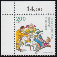 1730 Der Zappel-Philipp 200+80 Pf ** Ecke O.l. - Unused Stamps