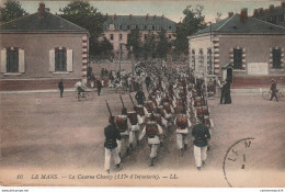 NÂ°2017 Z -cpa Le Mans -la Caserne Chanzy (117Ã¨ D'infanterie) - Casernes