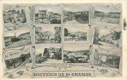 13 - Saint Chamas - Souvenir De Saint Chamas - Multivues - CPA - Voir Scans Recto-Verso - Autres & Non Classés