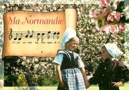 Enfants - Image - Autres - Normandie - Jeunes Normandes En Costume - Folklore - CPM - Voir Scans Recto-Verso - Autres & Non Classés