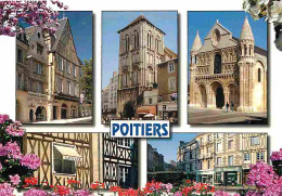 86 - Poitiers - Multivues - Fleurs - CPM - Voir Scans Recto-Verso - Poitiers