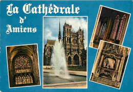 80 - Amiens - La Cathédrale Notre Dame - Multivues - CPM - Voir Scans Recto-Verso - Amiens