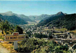 63 - Le Mont Dore - Panorama Sur La Ville Et La Chaine Du Sancy - CPM - Voir Scans Recto-Verso - Le Mont Dore