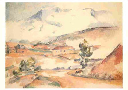 Art - Peinture - Paul Cézanne - La Montagne Sainte-Victoire - Carte Neuve - CPM - Voir Scans Recto-Verso - Pintura & Cuadros