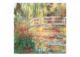 Art - Peinture - The Water Lily Pond - CPM - Voir Scans Recto-Verso - Pintura & Cuadros