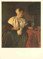 Art - Peinture - Gabriel Metsu - Une Femme Hollandaise - CPM - Voir Scans Recto-Verso - Schilderijen