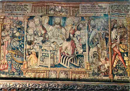 43 - La Chaise Dieu - Eglise Abbatiale Saint Robert - La Cène - Abraham Reçoit Le Pain De Melchisédec - Moise Reçoit La  - La Chaise Dieu
