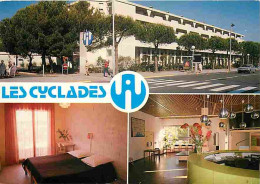 34 - La Grande Motte - Centre Familial De Vacances Les Cyclades Avenue De Melgueil - Multivues - Automobiles - CPM - Voi - Autres & Non Classés