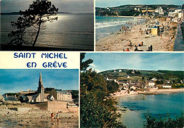 22 - Saint Michel En Grève - Multivues - Scènes De Plage - CPM - Voir Scans Recto-Verso - Saint-Michel-en-Grève