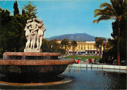 06 - Nice - Les 3 Graces Et Le Jardin Albert Ier - CPM - Carte Neuve - Voir Scans Recto-Verso - Parcs Et Jardins