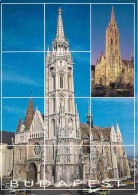 Hongrie - Budapest - Multivues - CPM - Voir Timbre - Voir Scans Recto-Verso - Hungary