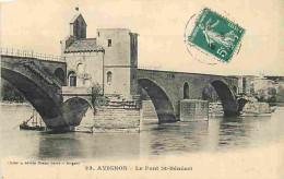 84 - Avignon - Le Pont Saint Bénézet - CPA - Voir Scans Recto-Verso - Avignon (Palais & Pont)