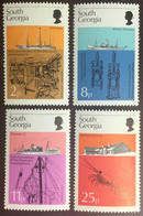 South Georgia 1976 Discovery Investigations Marine Life MNH - Géorgie Du Sud