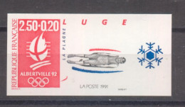 J.O. Albertville Luge YT 2679 De 1991 Sans Trace De Charnière - Unclassified