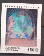 Série Artistique Odilon Redon YT 2635 De 1990 Sans Trace De Charnière - Non Classés