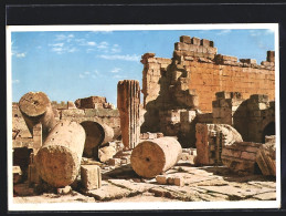 AK Baalbek, Temple De Baccchus, Ruines De Vestibule  - Liban