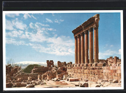 AK Baalbek, Temple De Jupiter, Les Six Colonnes  - Liban
