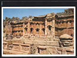 AK Baalbek, Cour De L`Autel, Exédre  - Liban