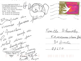 TIBRE N° 3479 -  INVITATION   - TARIF 1 1 02 / 31 5 03 -  - SEUL SUR LETTRE -  2002 - Tarifs Postaux