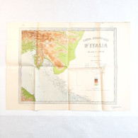 Cartina Ipsometrica D'Italia - Lubiana Slovenia Anno 1921 Roma 1921 - Officine Cartografiche Stabilimento Poligrafico - Cartes Géographiques
